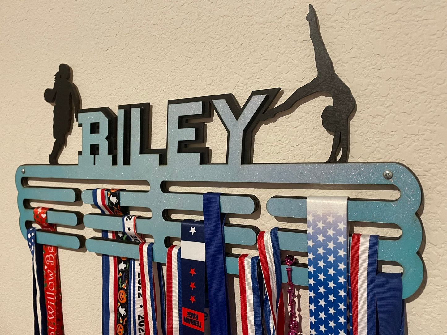 Personalized Multi-Sport Metal Display Hanger