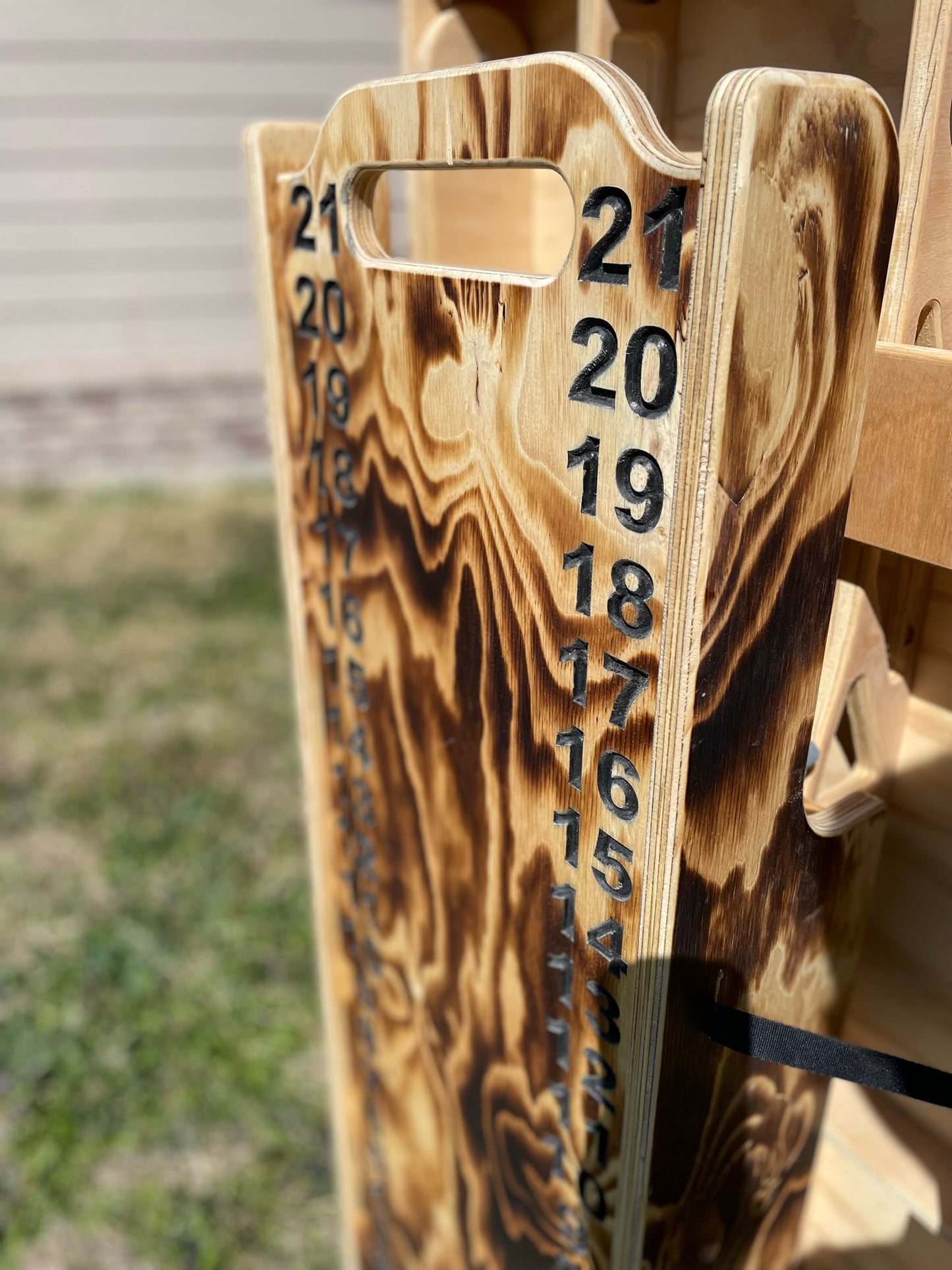 Cornhole Scoreboard Cart