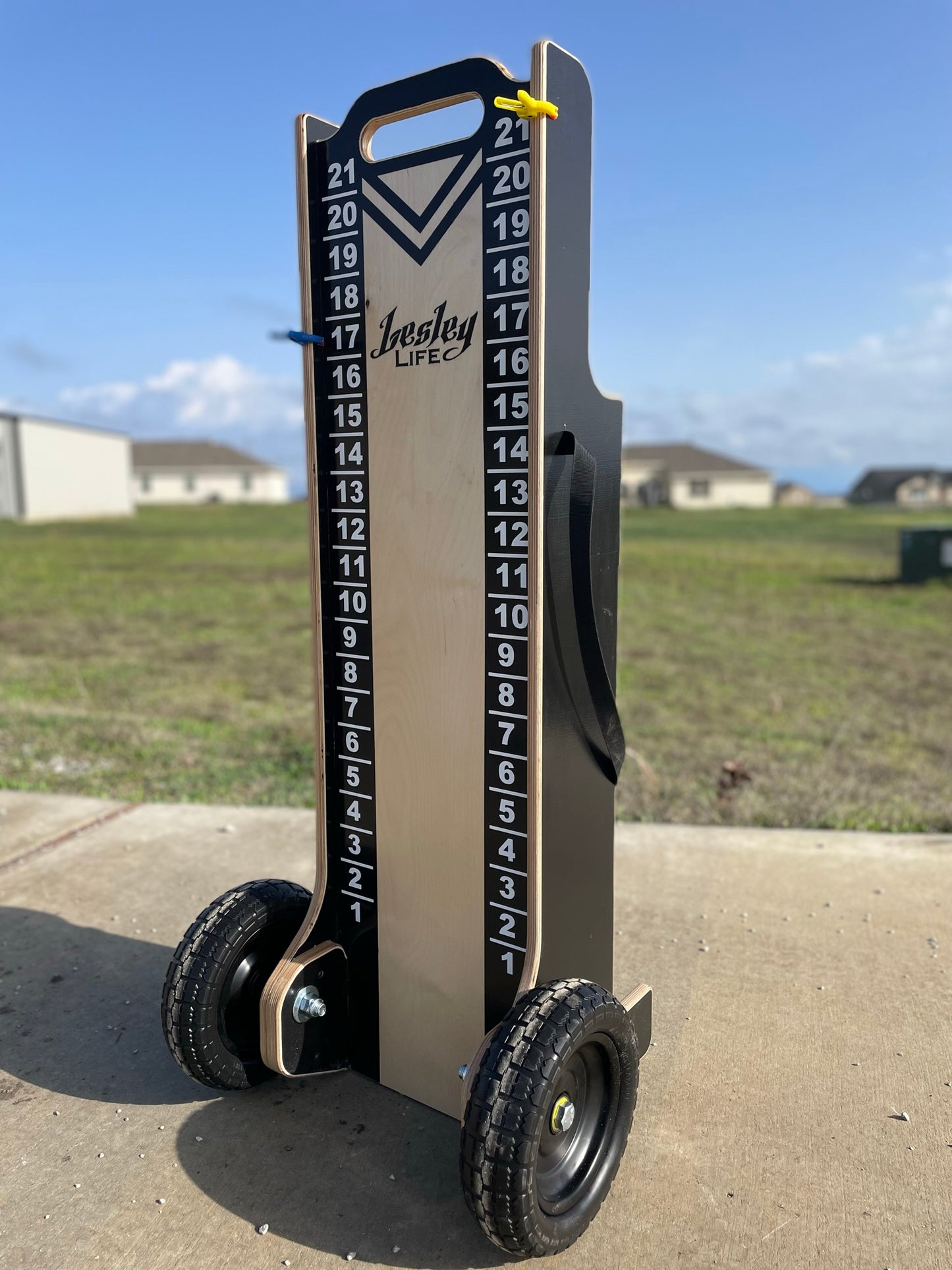 Cornhole Scoreboard Cart