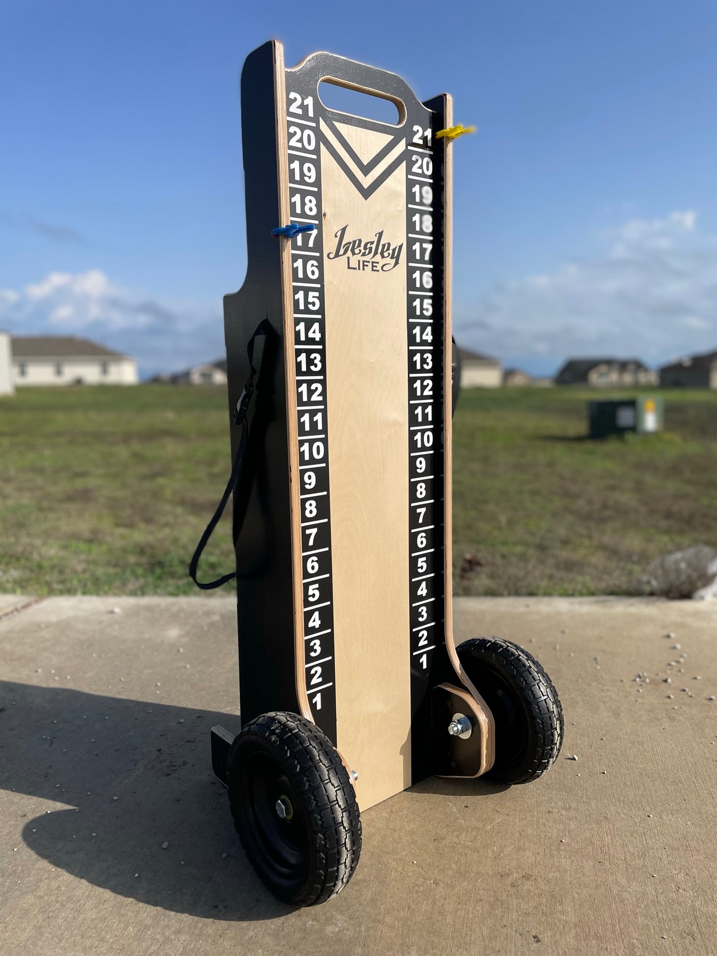 Cornhole Scoreboard Cart