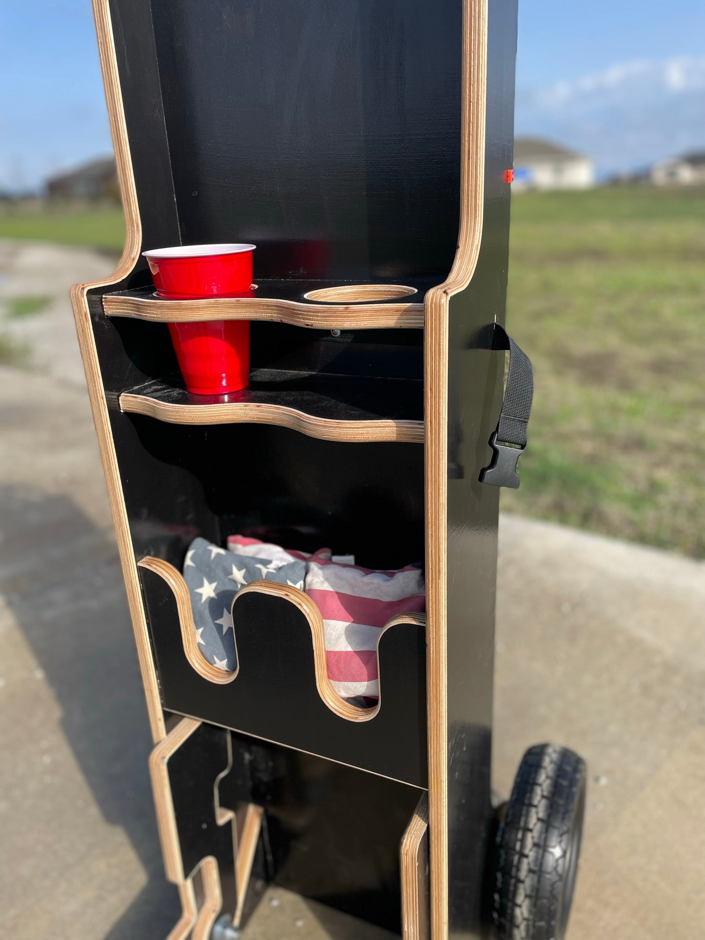 Cornhole Scoreboard Cart