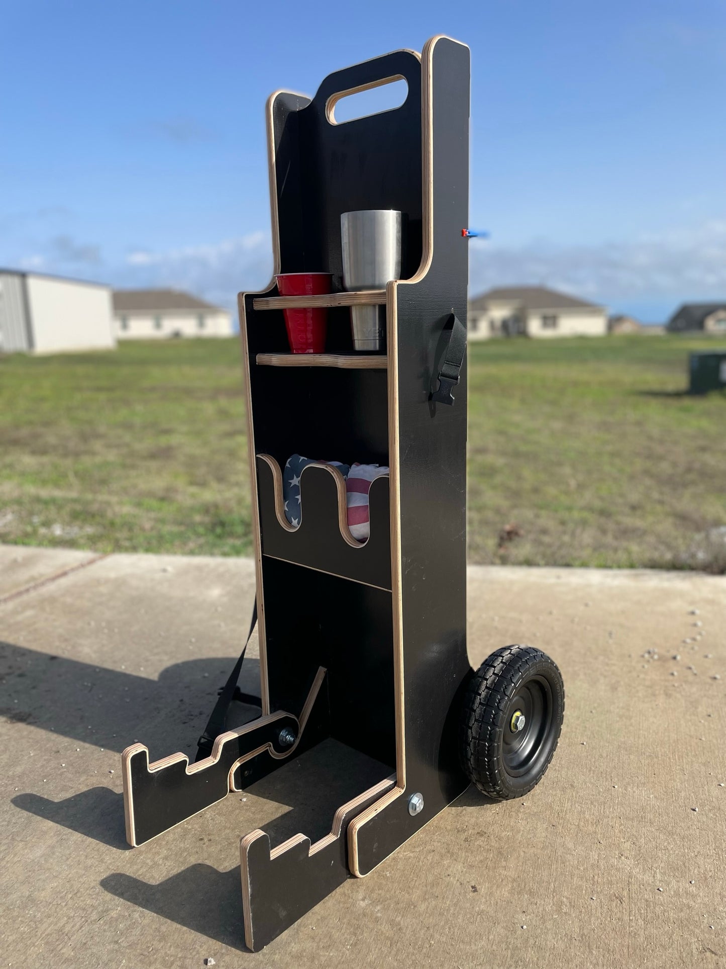 Cornhole Scoreboard Cart