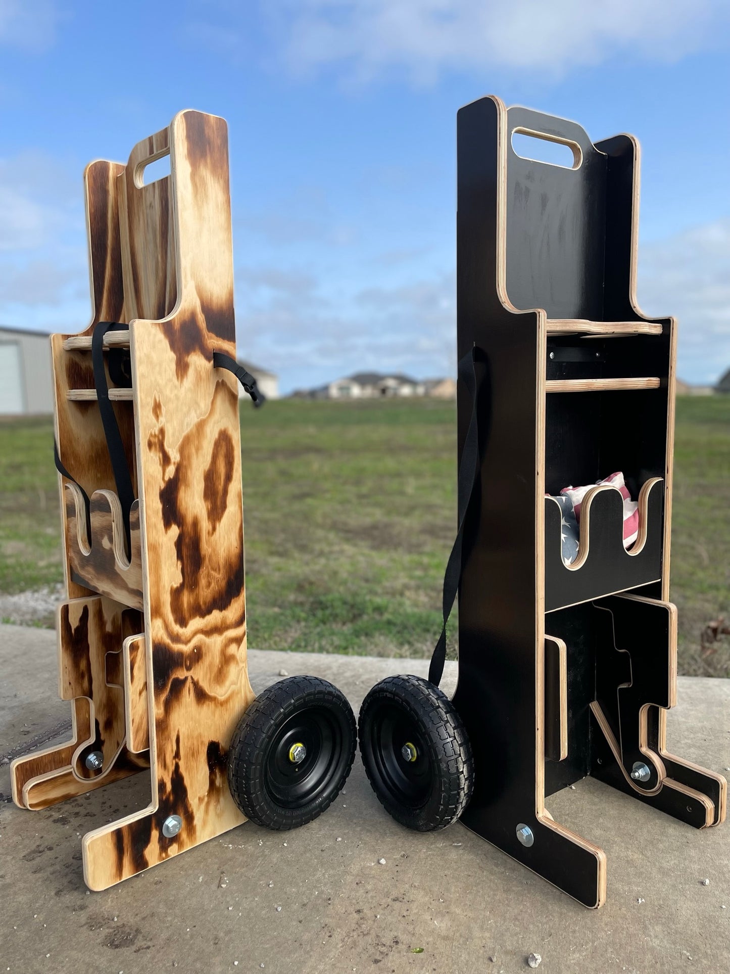 Cornhole Scoreboard Cart