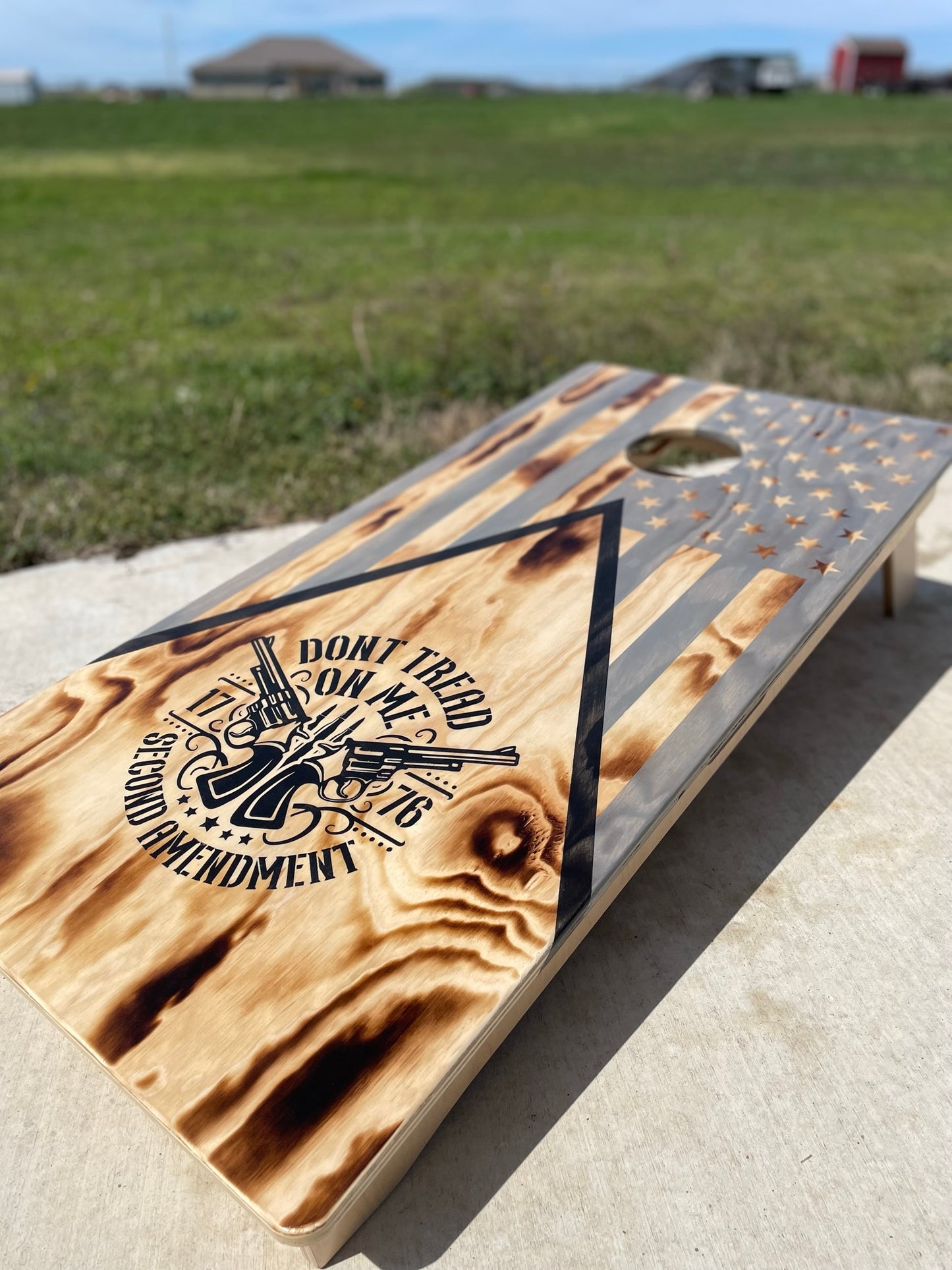 Custom Cornhole Board (Deposit)