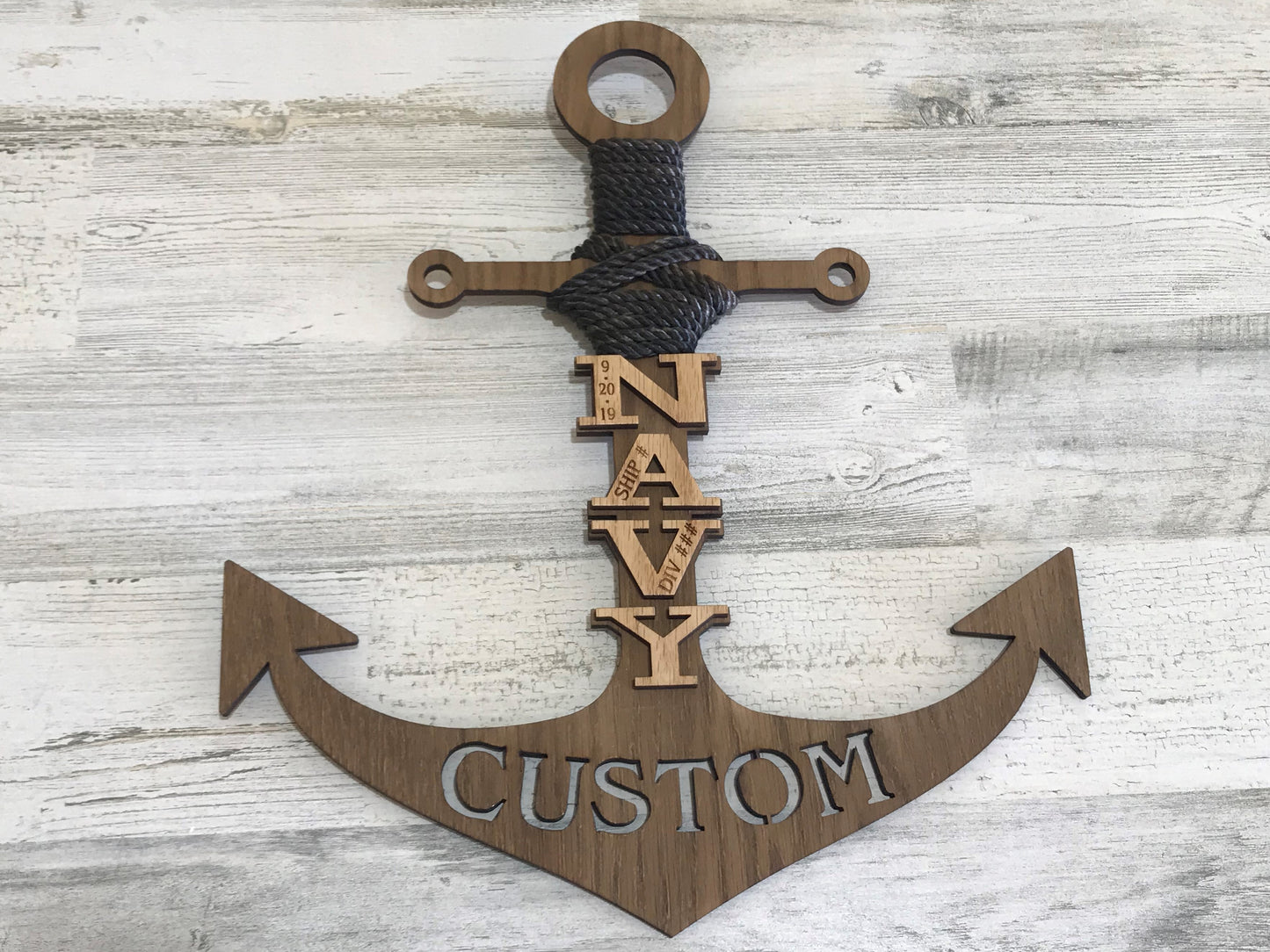 Navy PIR Anchor - Select Your Color Combination