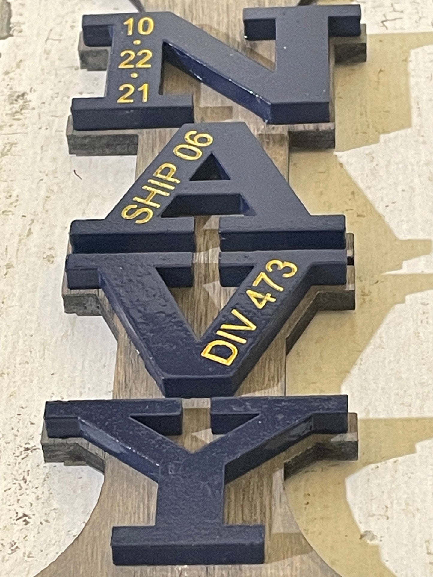 Brown Navy PIR Anchor