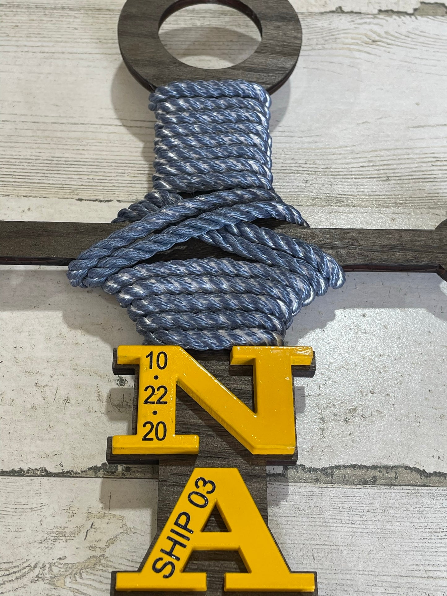 Ebony Navy PIR Anchor