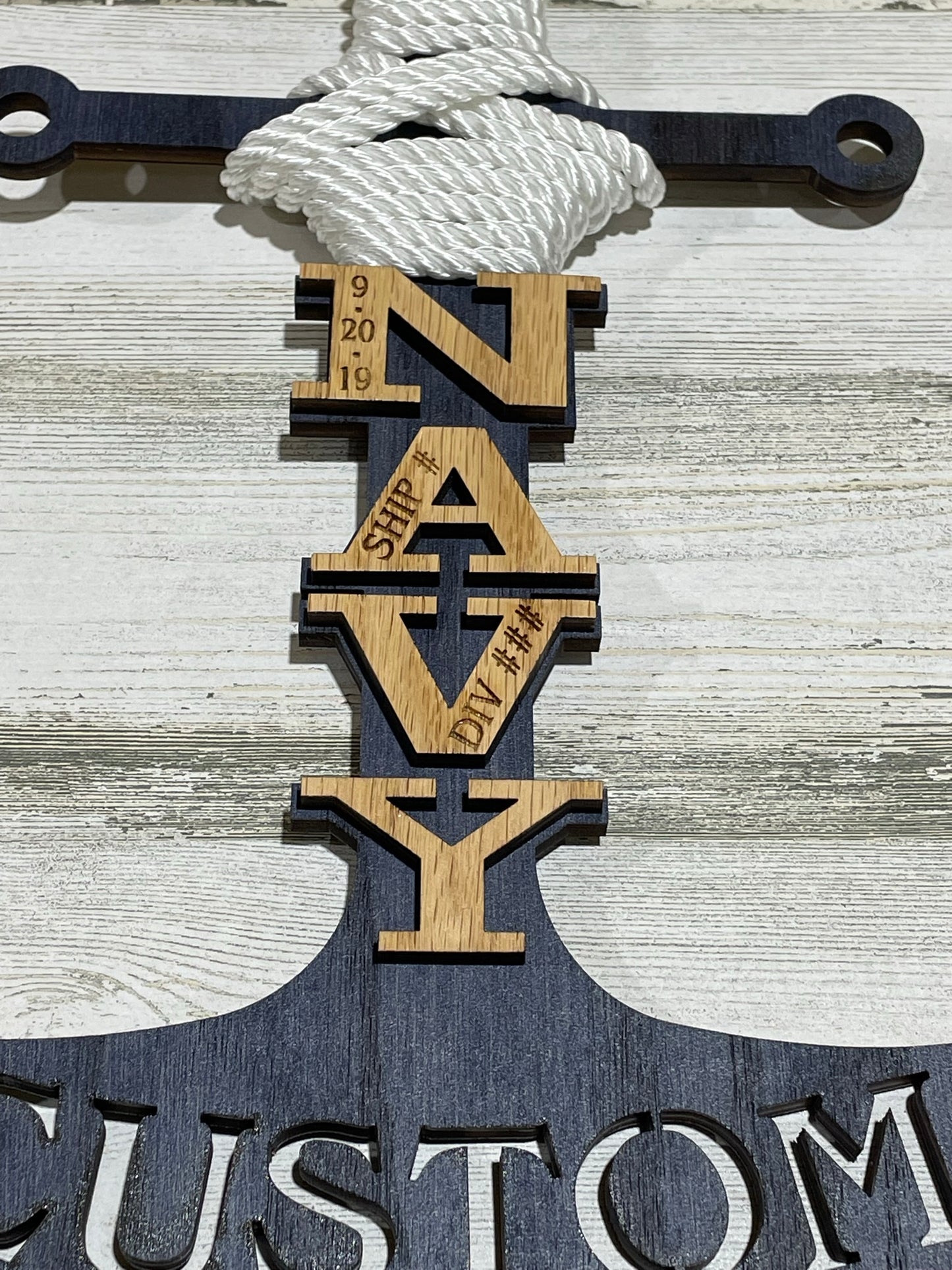 Navy Blue PIR Anchor